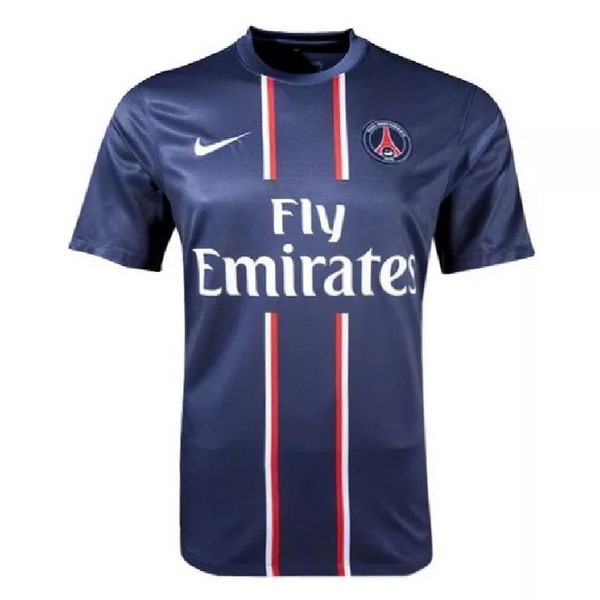 Tailandia Camiseta Paris Saint Germain Primera Equipación Retro 2012 2013 Azul